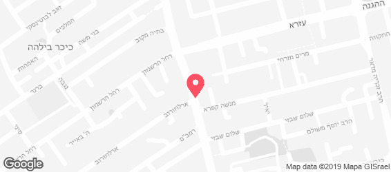 top burger - מפה