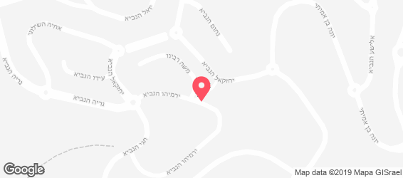 פיצה ברמה - מפה