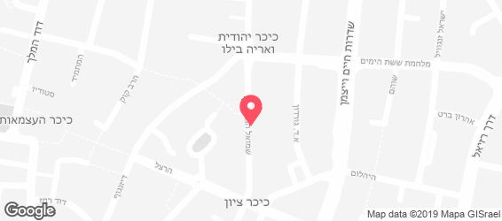 פיצה פרונטו - מפה
