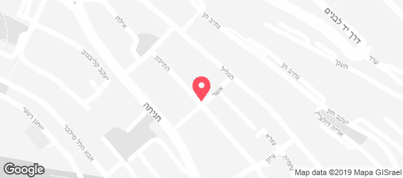 קייטרינג מאכלי השף - מפה