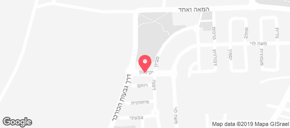 פיצה אותנטיקה - מפה