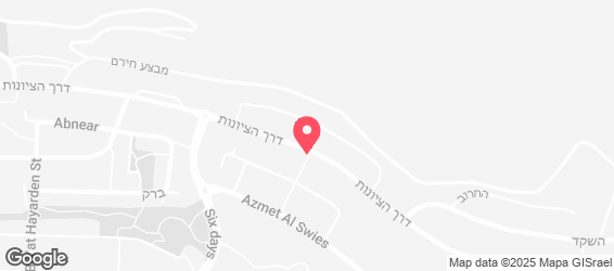 פיצה אלמוג - מפה