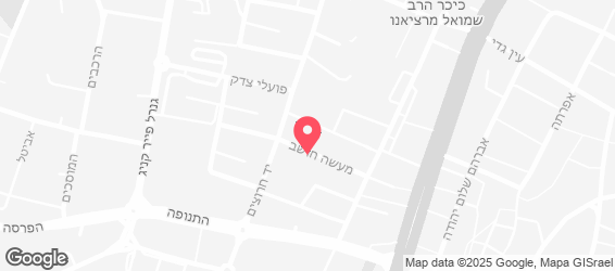 תימין - קייטרינג והשכרת ציוד - מפה