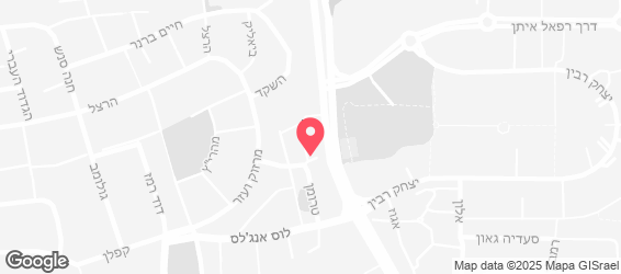 מסעדת אורן - מפה
