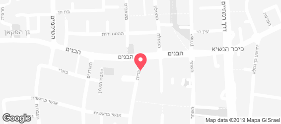פיצה בלה - מפה
