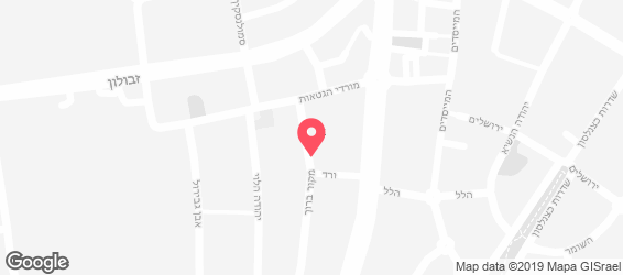 קייטרינג תענוג - מפה