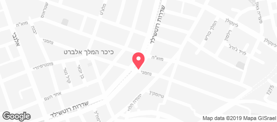 טרמציני בשדרה - מפה