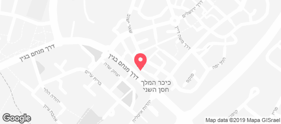 בורגרים - מפה