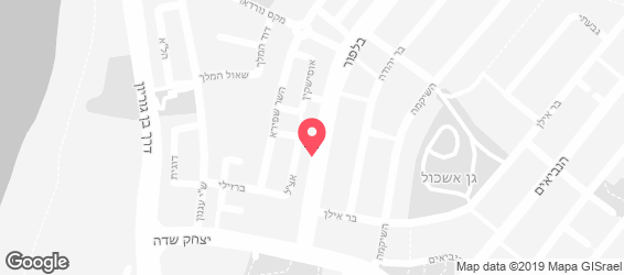קלוד פיש&צ'יפס - מפה