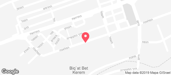 עומר חומוס - מפה