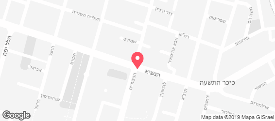 פיצה חג'ג' - מפה