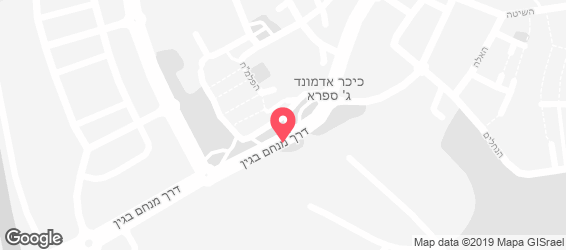פיצה האט - מפה