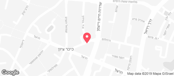 אמריקן פיצה - מפה