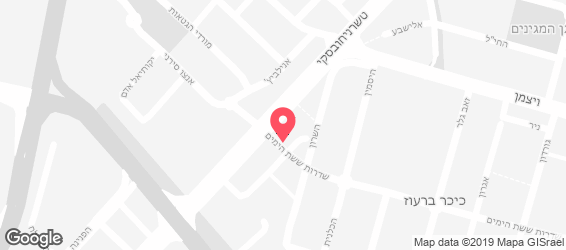 שווארמה נונה - מפה