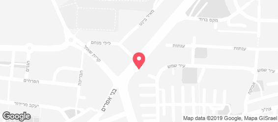 פקין - מפה
