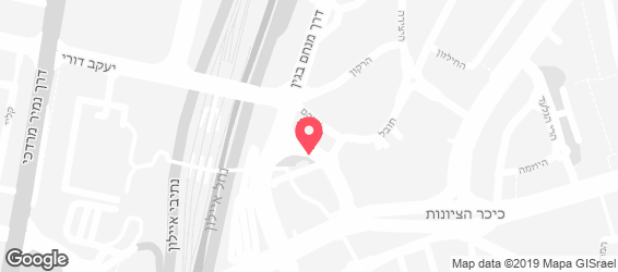 חומוס אליהו רמת גן - מפה