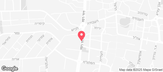 עדן קונדיטוריה - מפה