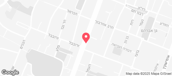 פיצה בריבוע רמת השרון - מפה