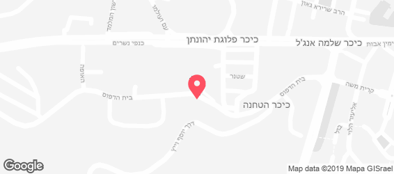 רגעים אולם בוטיק - מפה