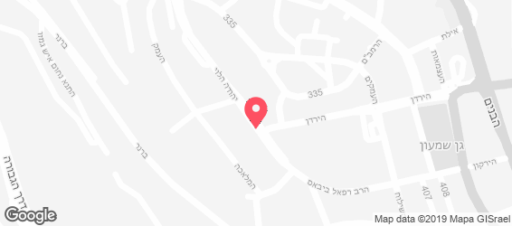 בורגרים - מפה