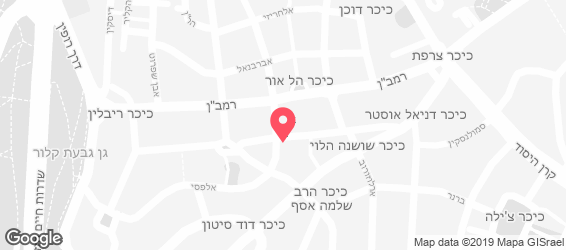 רחל בשדרה - מפה