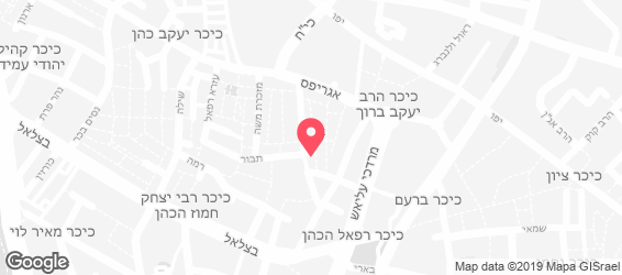 דוד ויהונתן - מפה