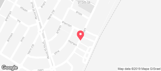 בצל ירוק קייטרינג - מפה