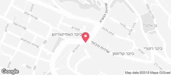 המסילה - בר ישראלי - מפה