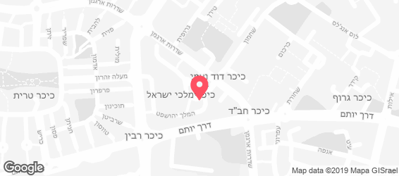 המתוקים של שיר - מפה