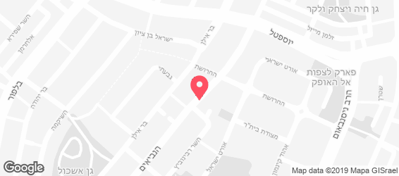 מלך הבורגר - מפה