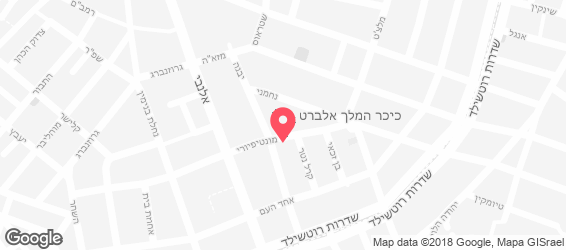 הוטל מונטיפיורי - מפה