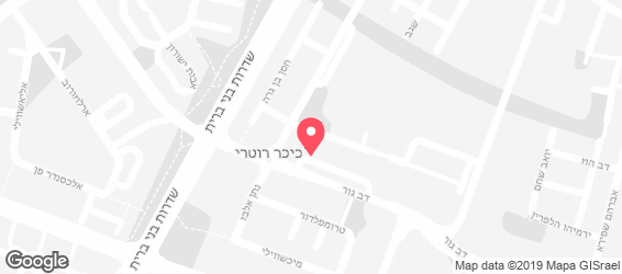 פיצה פיקס - מפה