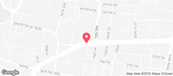 טבעוני אסלי - מפה