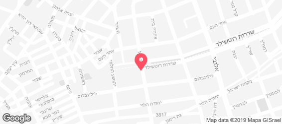 הפיצה של מיכאלה - מפה