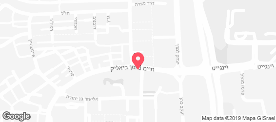 ברני בר Barney Bar - מפה