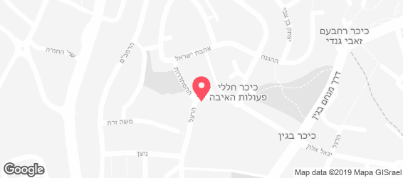 פיצה שמש - מפה