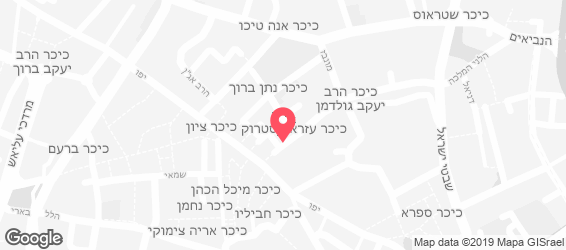 קפה בסתת - מפה