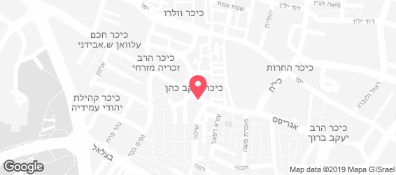 קפה הבחירה - מפה