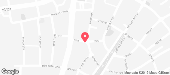 בורגר סאלון Burger Saloon קריית אתא - מפה