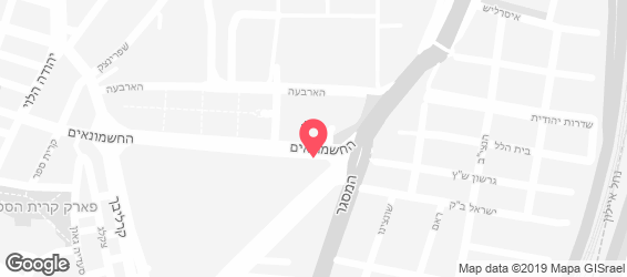 קפה גרג - מפה