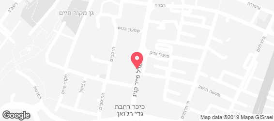 קפה גרג - מפה