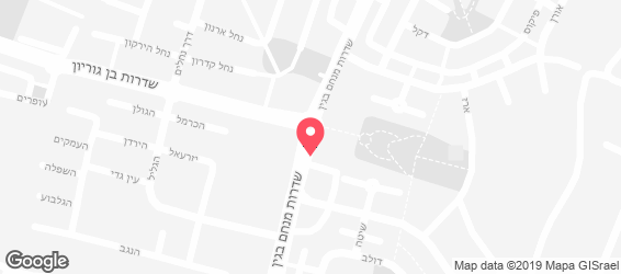 טוסט MANIA - מפה