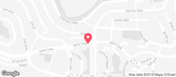 פיצה ג'ינג'י - מפה