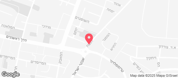 קרוצ'י - בית קפה בריאות - מפה