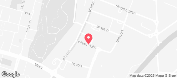 בורגרים - מפה
