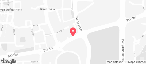בורגרים - מפה
