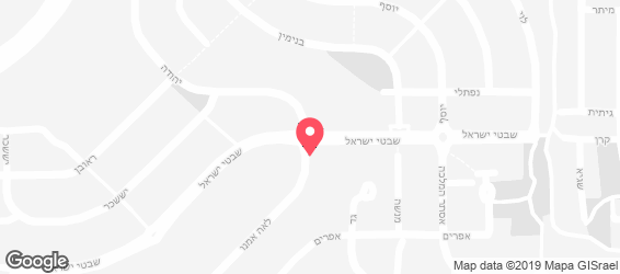 פיצה פרגו - מפה