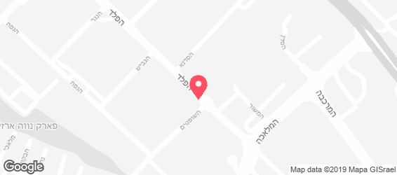 הישראליה - מפה