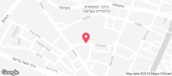 ג'רוזלם -קייטרנג סרווס - מפה