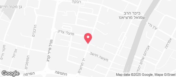 עזרא גריל בשרים - מפה